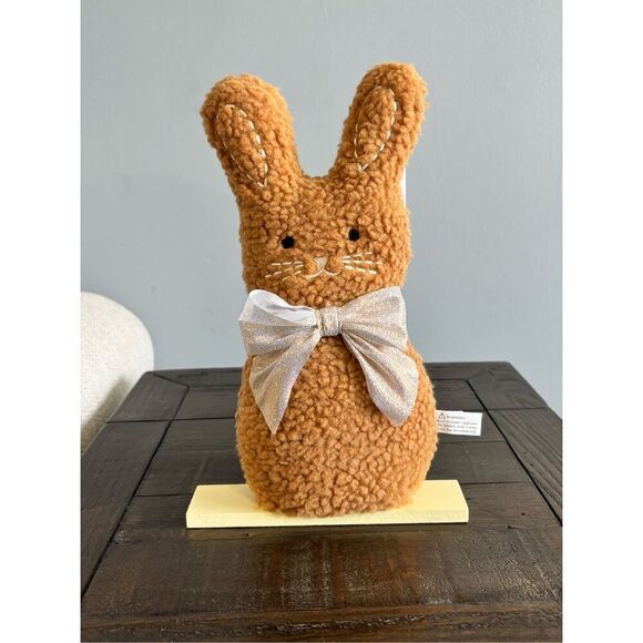 Target Spritz brown plush Easter bunny decorations - Picture 1 of 4